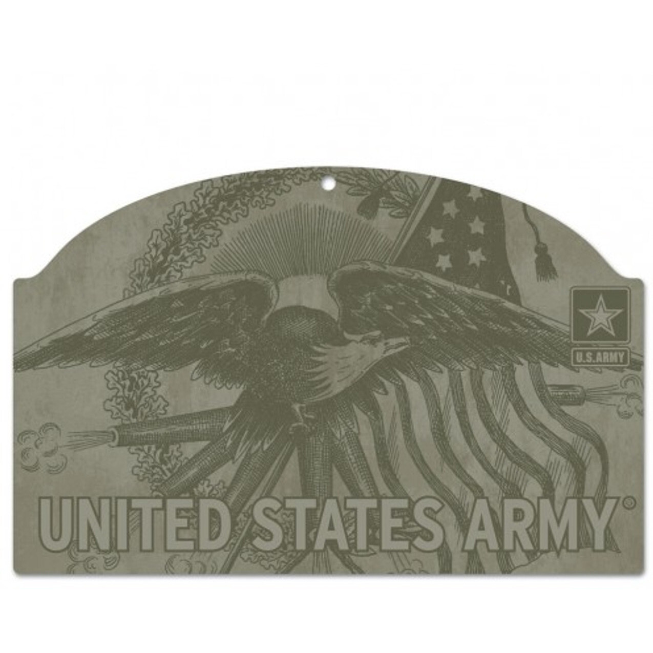 US Army Eagle 11x17 Wood Sign - Special Order