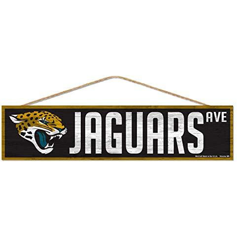 Jacksonville Jaguars Sign 4x17 Wood Avenue Design
