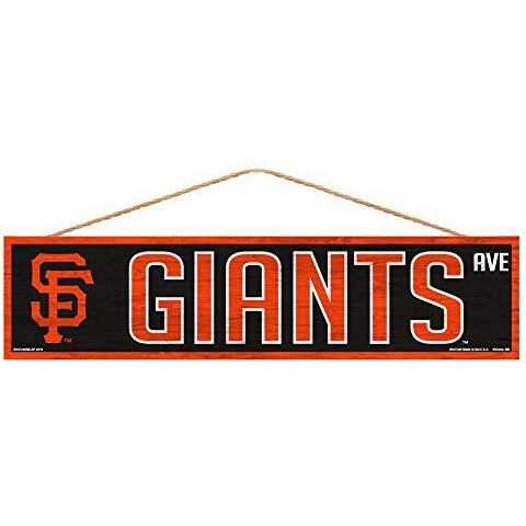 San Francisco Giants Sign 4x17 Wood Avenue Design