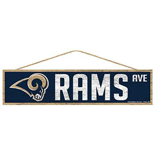 Los Angeles Rams Sign 4x17 Wood Avenue Design