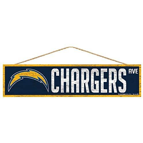 Los Angeles Chargers Sign 4x17 Wood Avenue Design