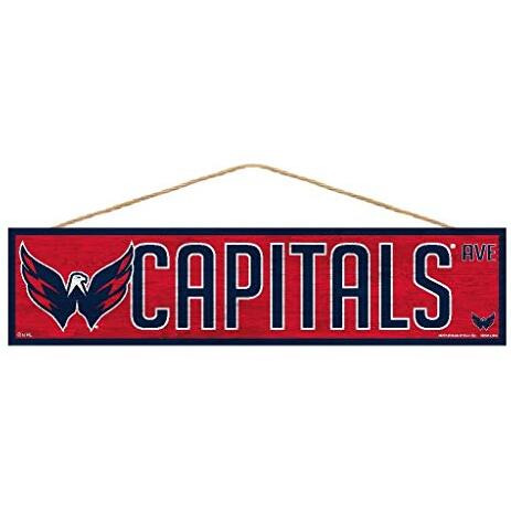 Washington Capitals Sign 4x17 Wood Avenue Design