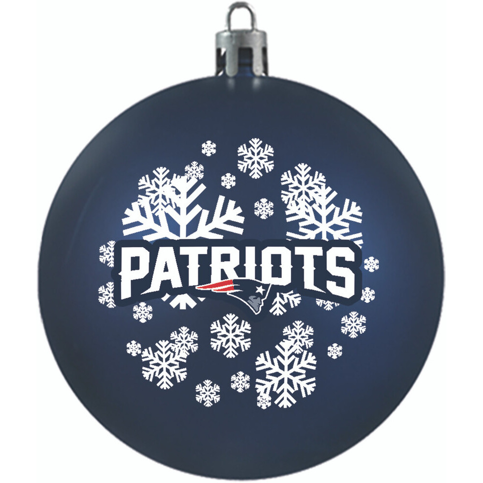 New England Patriots Ornament Shatterproof Ball Special Order