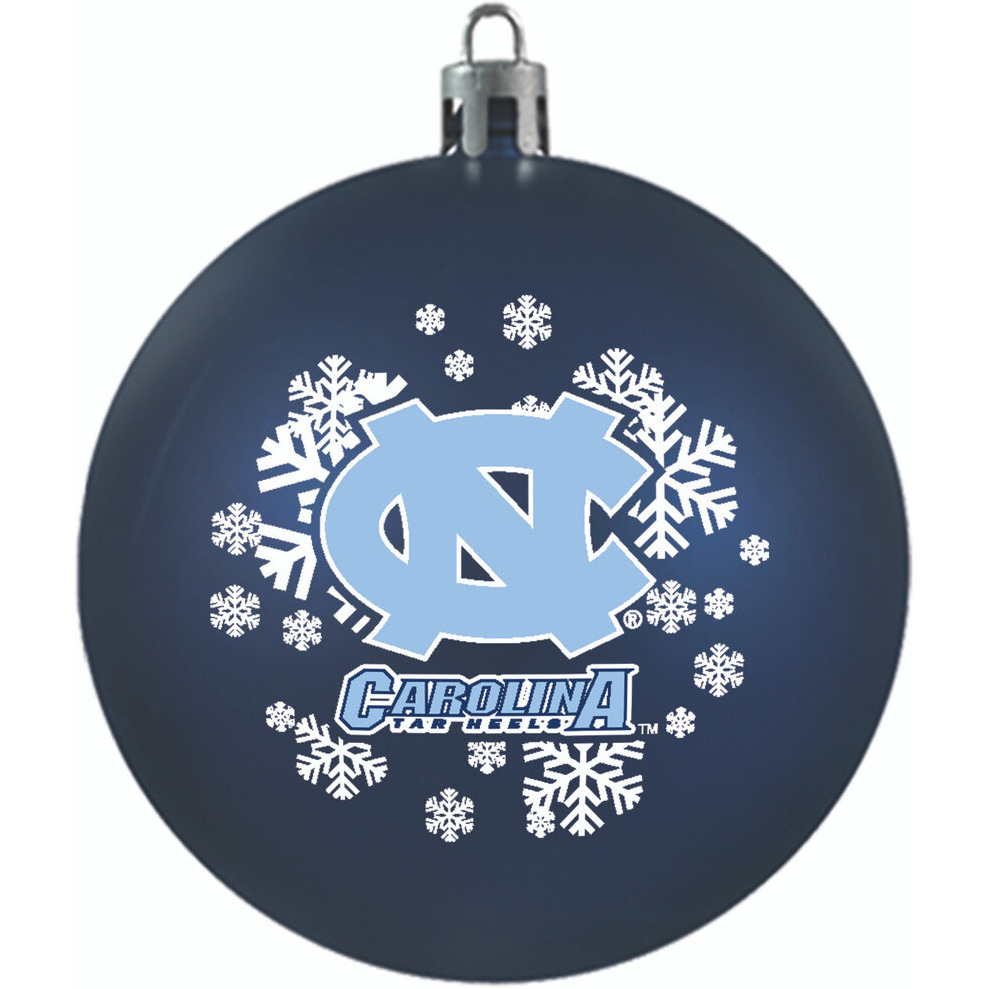 North Carolina Tar Heels Ornament Shatterproof Ball Special Order