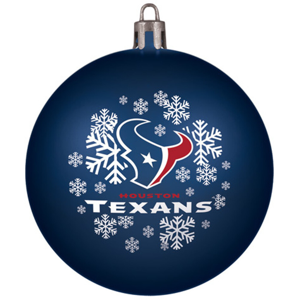 Houston Texans Ornament Shatterproof Ball Special Order