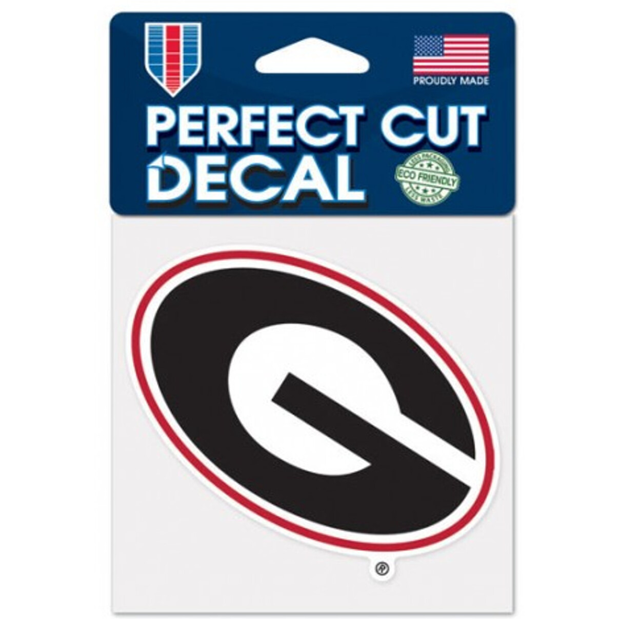 Georgia Bulldogs Decal 4x4 Perfect Cut Color
