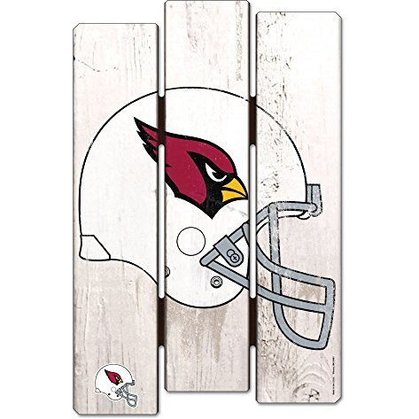 Arizona Cardinals Sign 11x17 Wood Fence Style