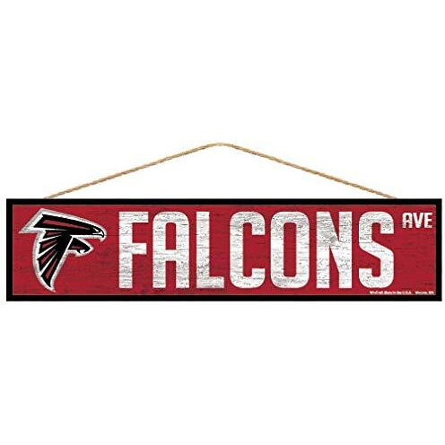 Atlanta Falcons Sign 4x17 Wood Avenue Design