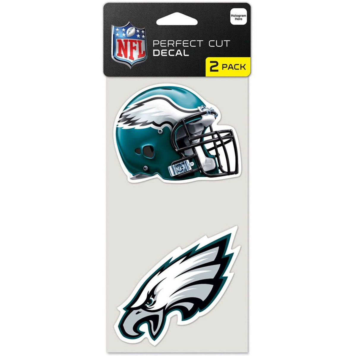 Philadelphia Eagles Set of 2 Die Cut Decals
