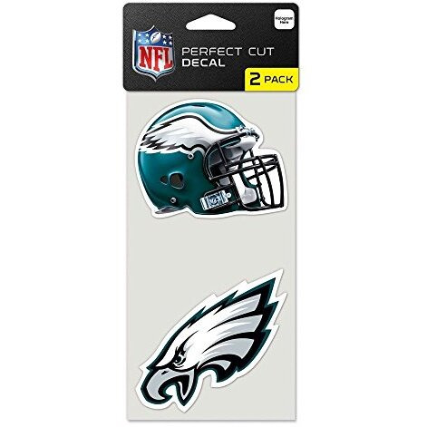Philadelphia Eagles Set of 2 Die Cut Decals