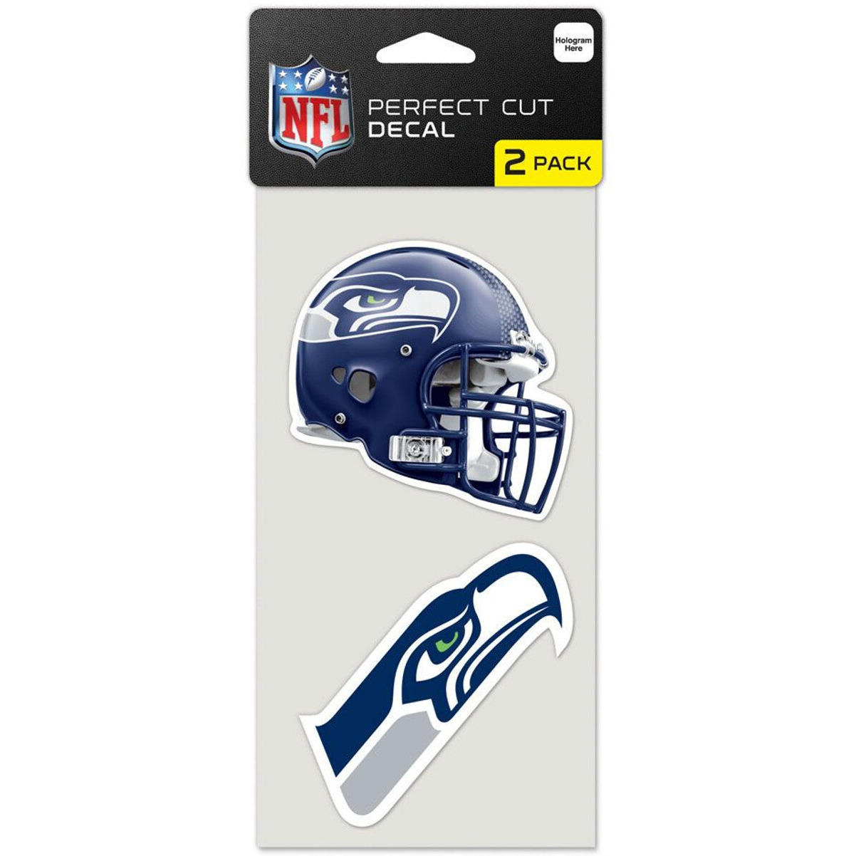 Seattle Seahawks Set of 2 Die Cut Decals