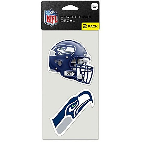 Seattle Seahawks Set of 2 Die Cut Decals