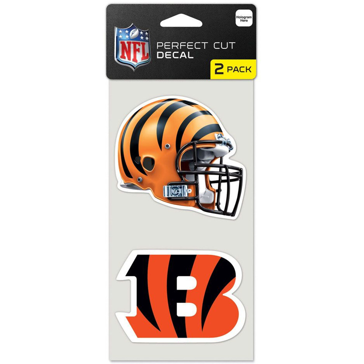 Cincinnati Bengals Set of 2 Die Cut Decals