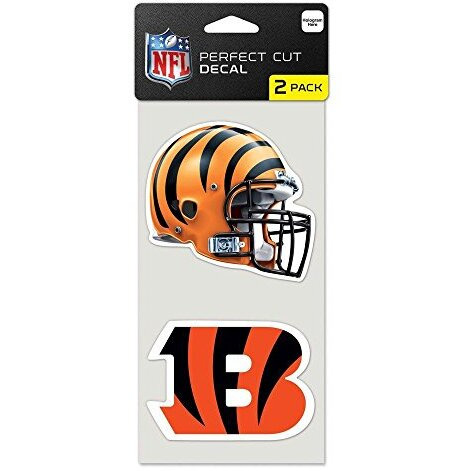 Cincinnati Bengals Set of 2 Die Cut Decals