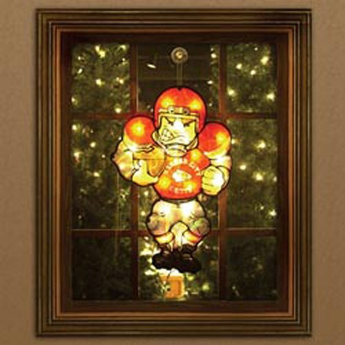 Kansas City Chiefs Window Light Up Player 20 Inch Double Sided CO