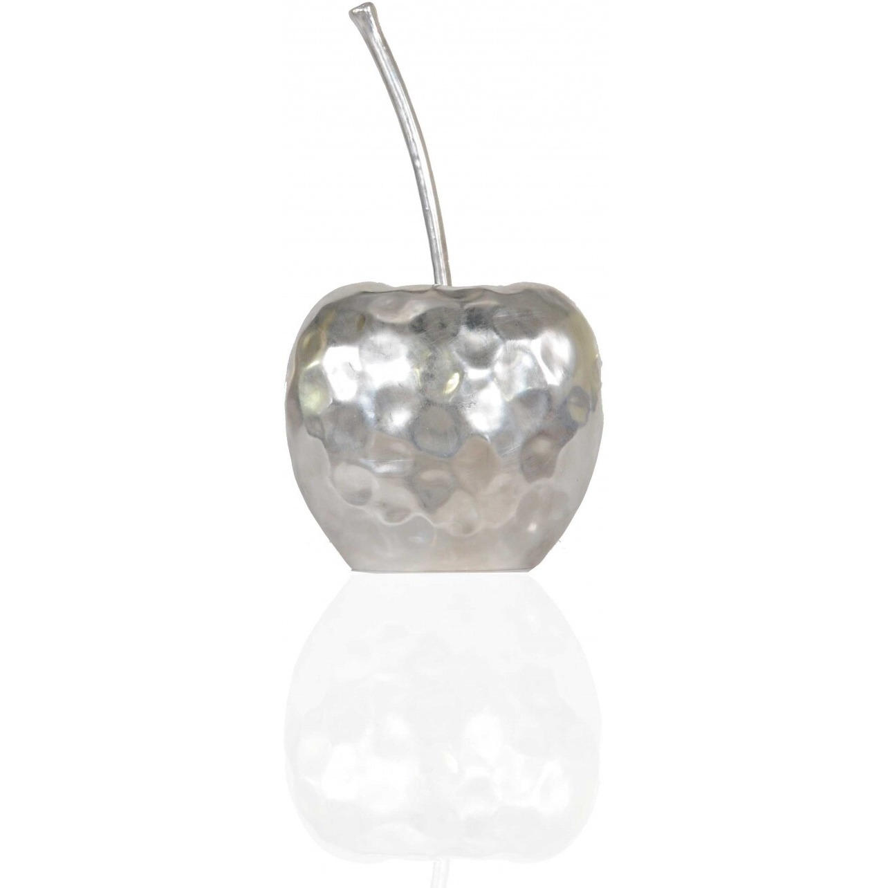 Delicious Hammered Finish Apple Statue