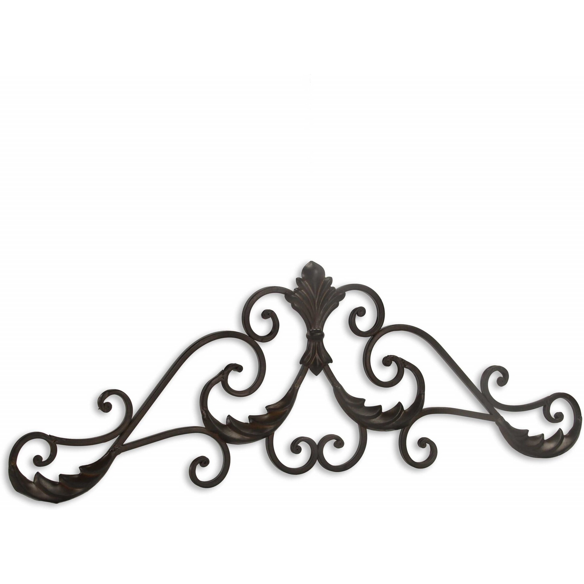 Brown Curved Rustic Hanging Wall Decor