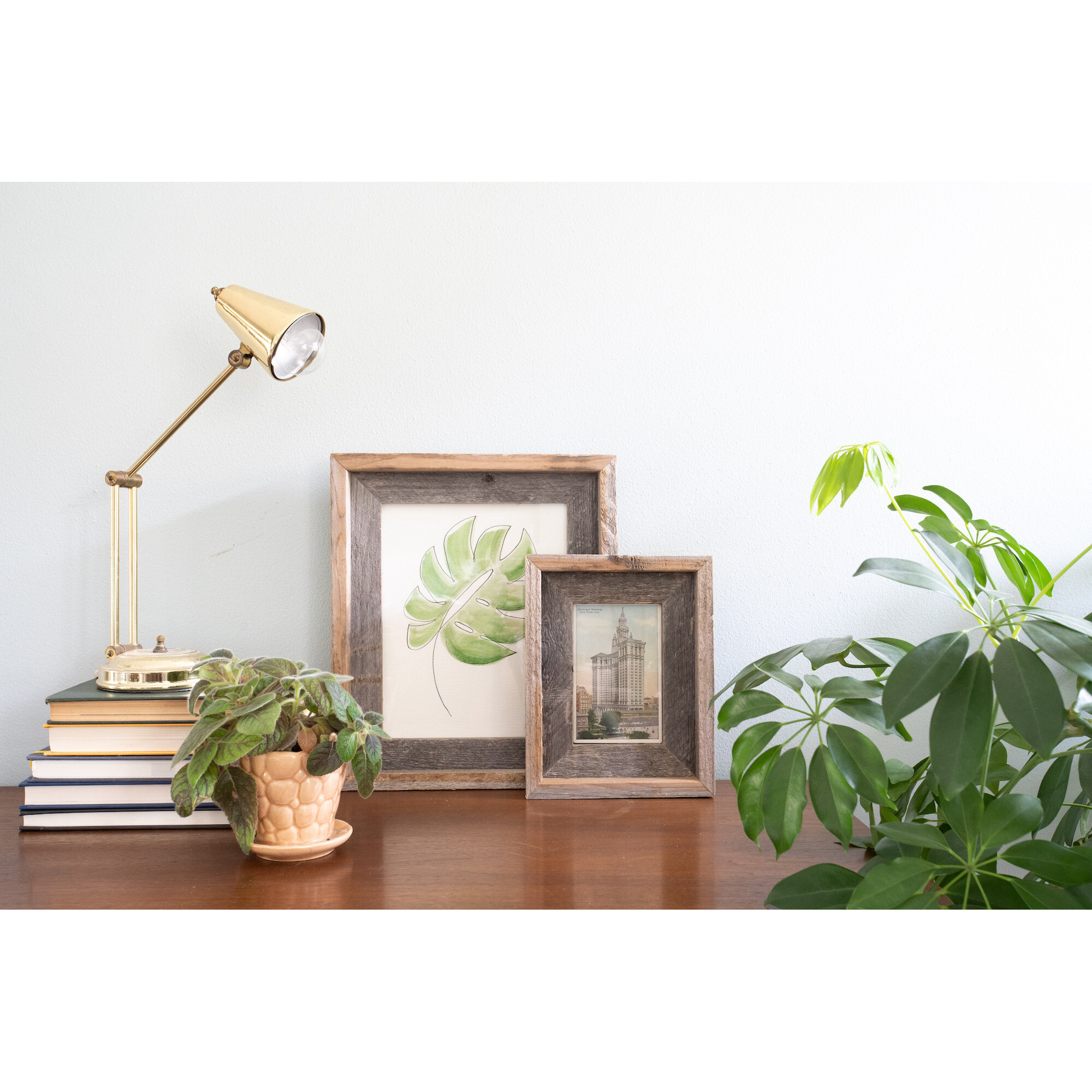 12X12 Natural Weathered Grey Picture Frame