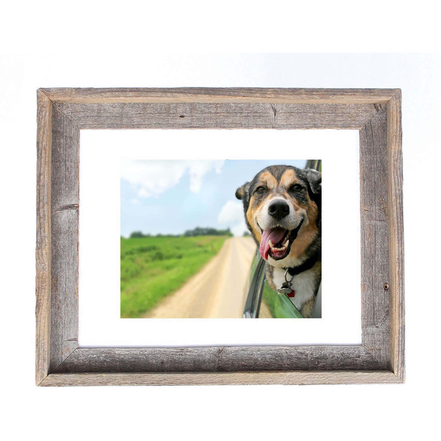 16X20 Rustic White Picture Frame