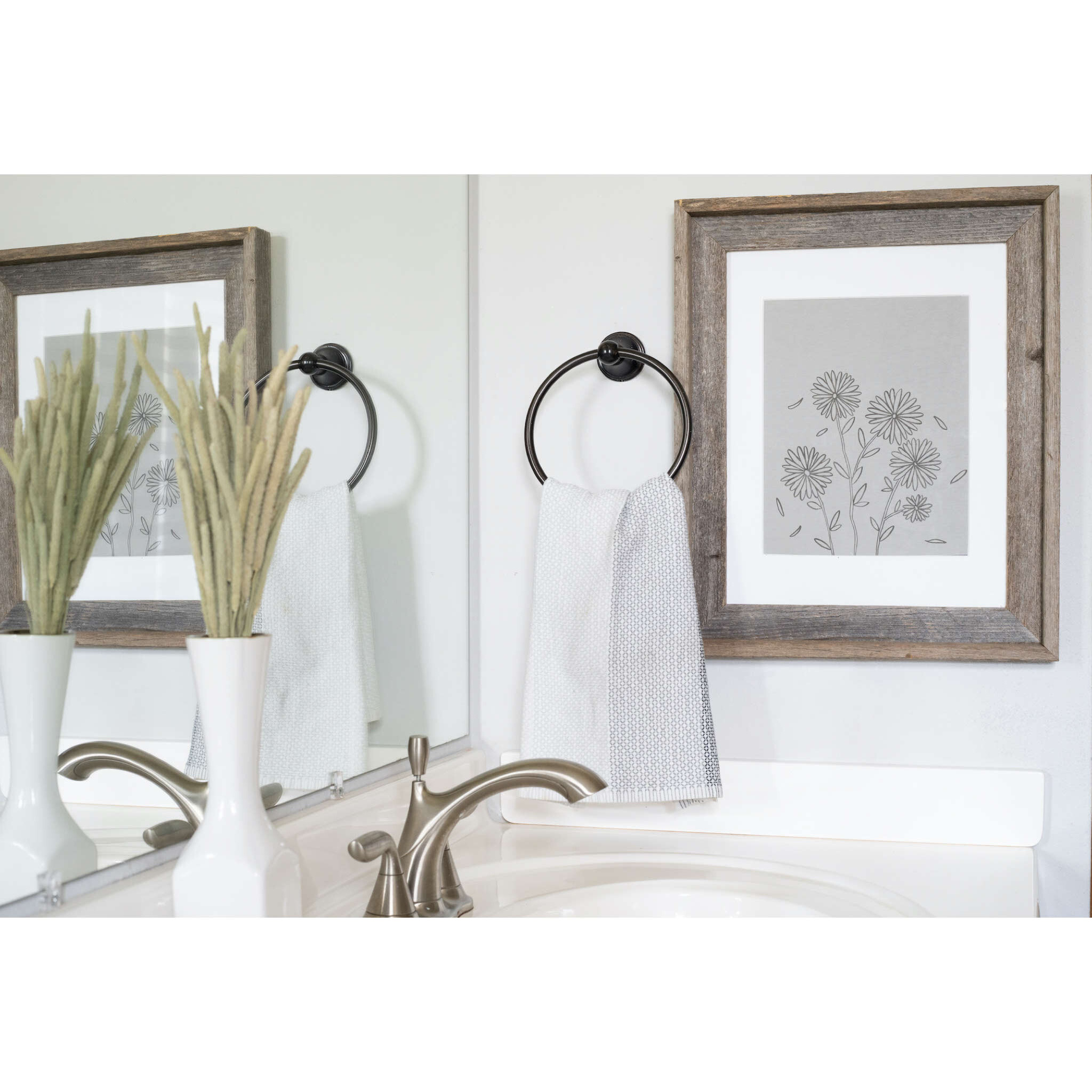 16X20 Rustic White Picture Frame