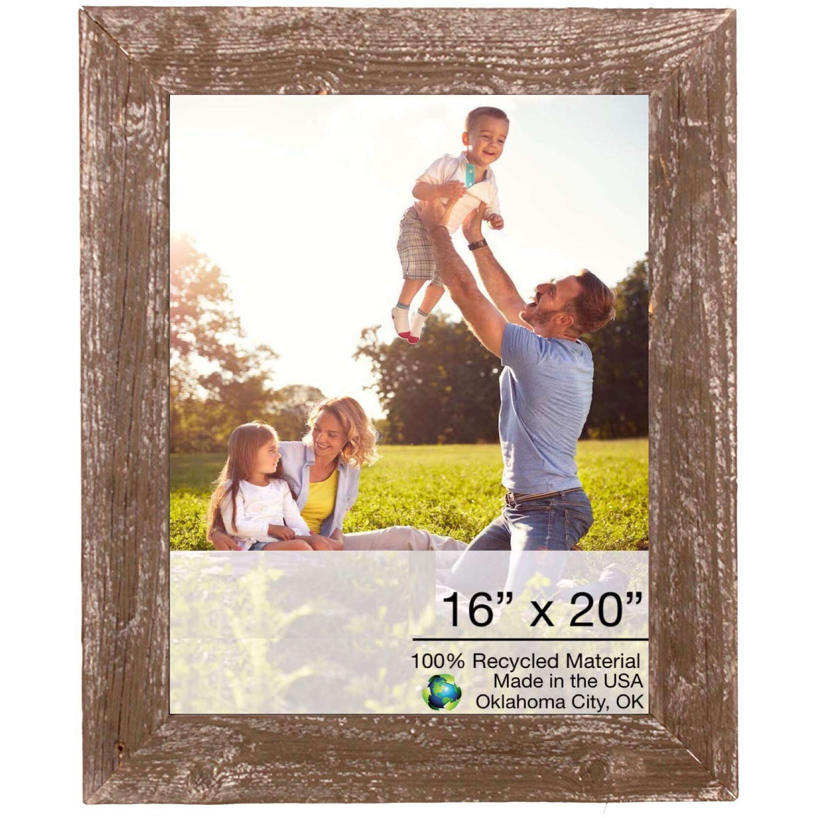 16X20 Rustic Espresso Picture Frame