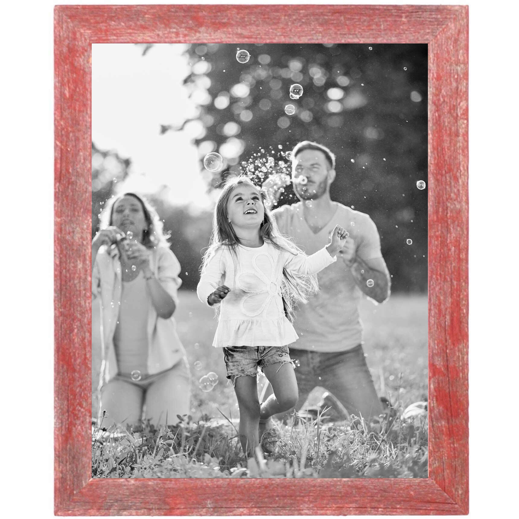 12X18  Rustic Red Picture Frame