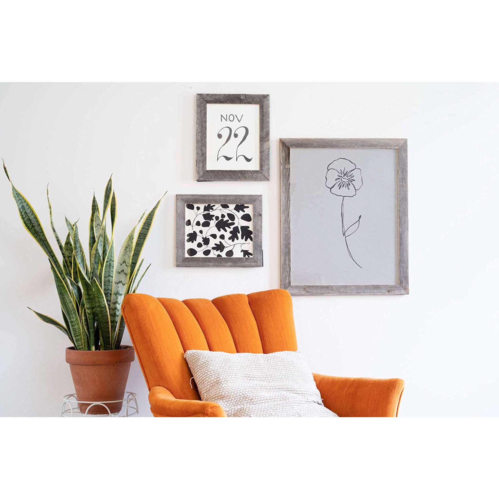 12X18 Natural Weathered Grey Picture Frame
