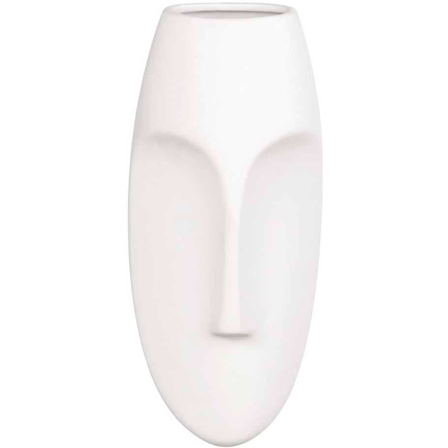 Ceramic Coated Face Wall Sculpture