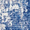 5 X 7 Blue And Ivory Abstract Splash Area Rug
