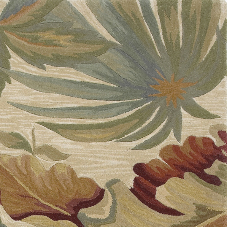 102 X 138 Ivory  Wool Rug