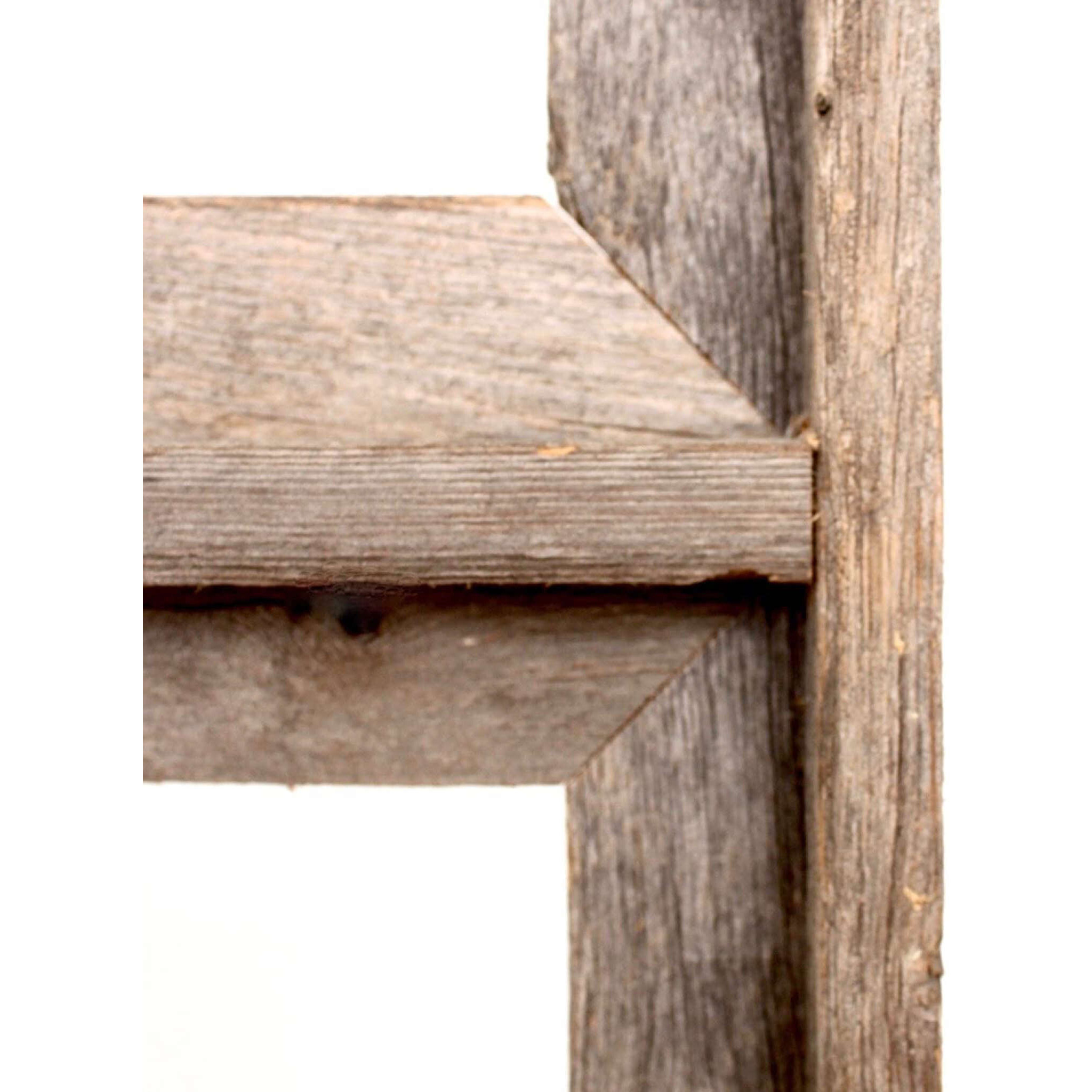 3  8X10 Rustic Weathered Grey Picture Frame With Plexiglass Holder
