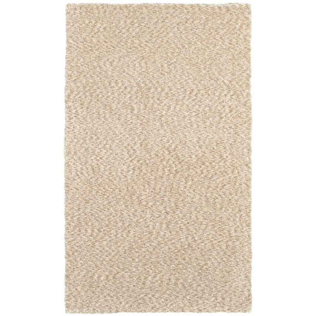 3 X 5 Modern Soft Tan Indoor Area Rug