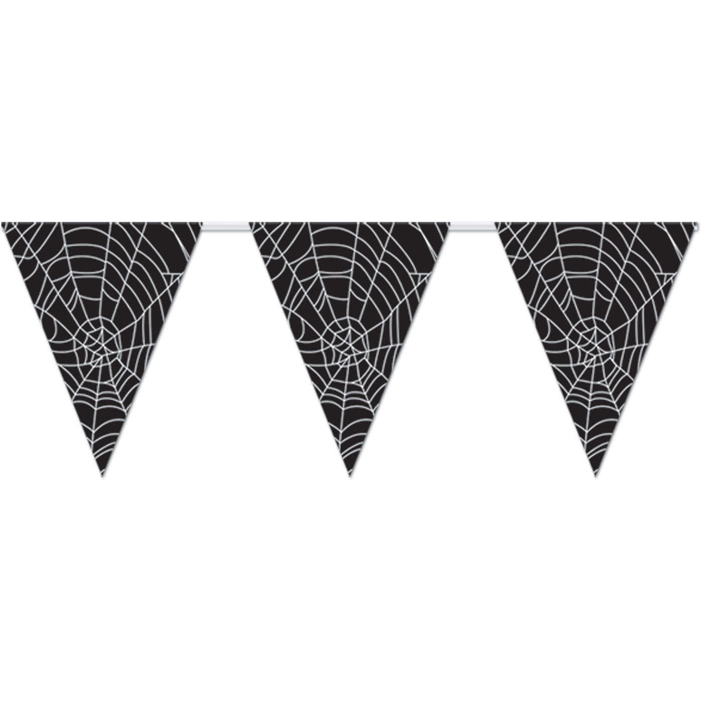 Spider Web Pennant Banner