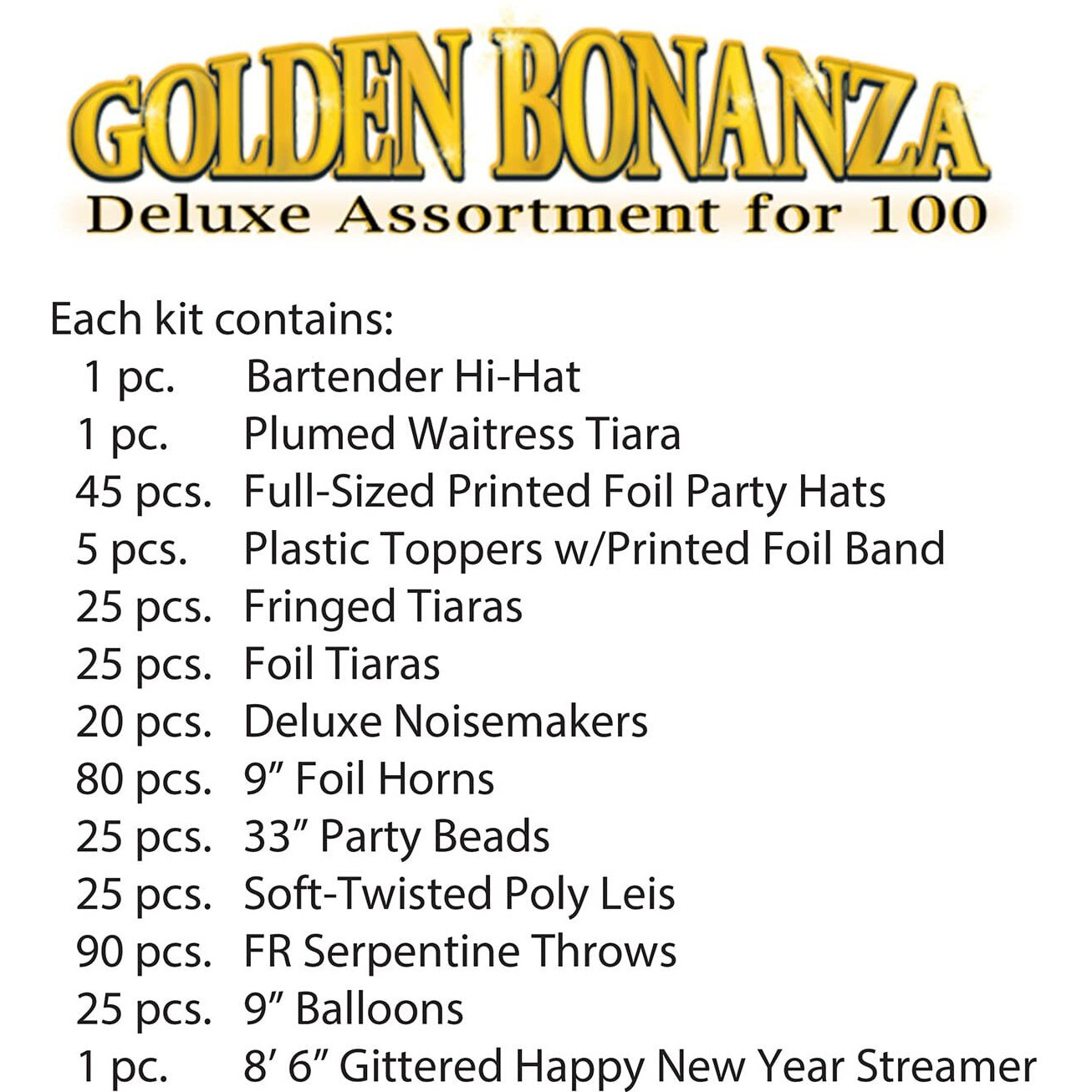 Gem-Star Deluxe Gold Asst for 100