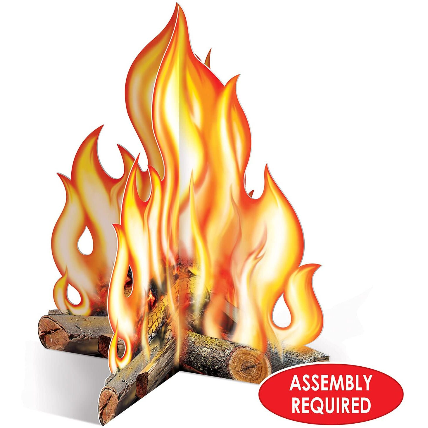 3-D Campfire Centerpiece