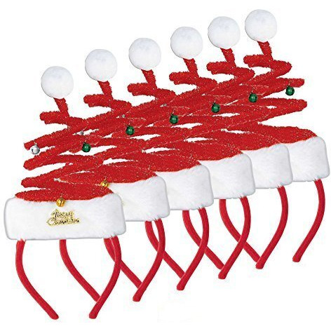Springy Santa Headband