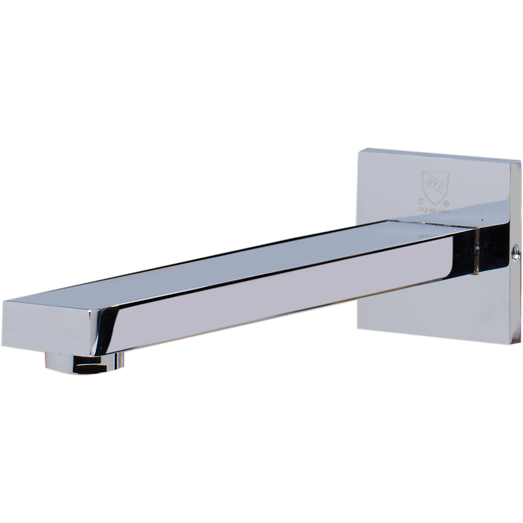 ALFI brand AB1468-PC Polished Chrome Single Lever Wallmount Bathroom Faucet