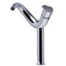 ALFI brand AB1570-PC Tall Wave Polished Chrome Single Lever Bathroom Faucet