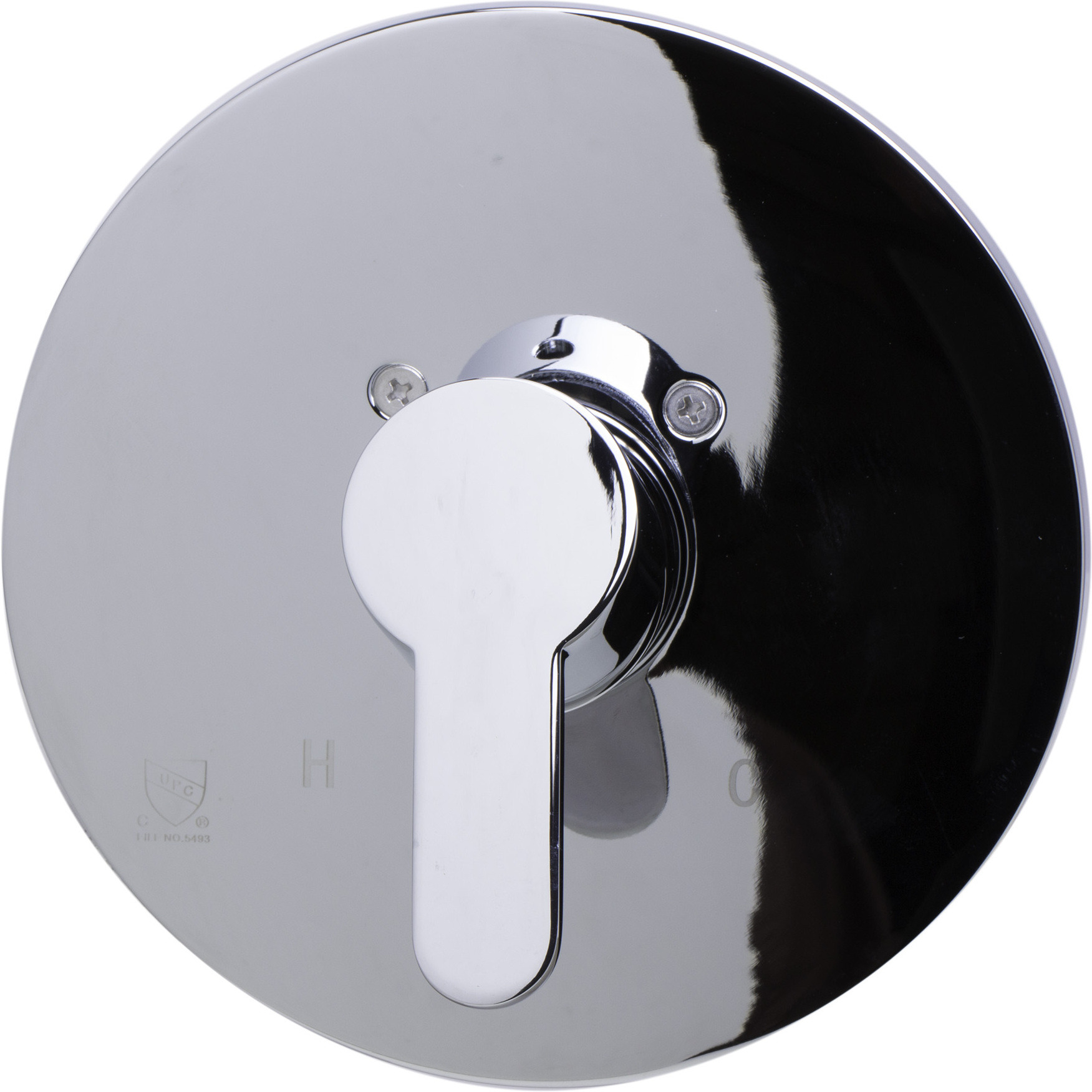 ALFI brand AB3001-PC Polished Chrome Shower Valve Mixer with Rounded Lever Handle