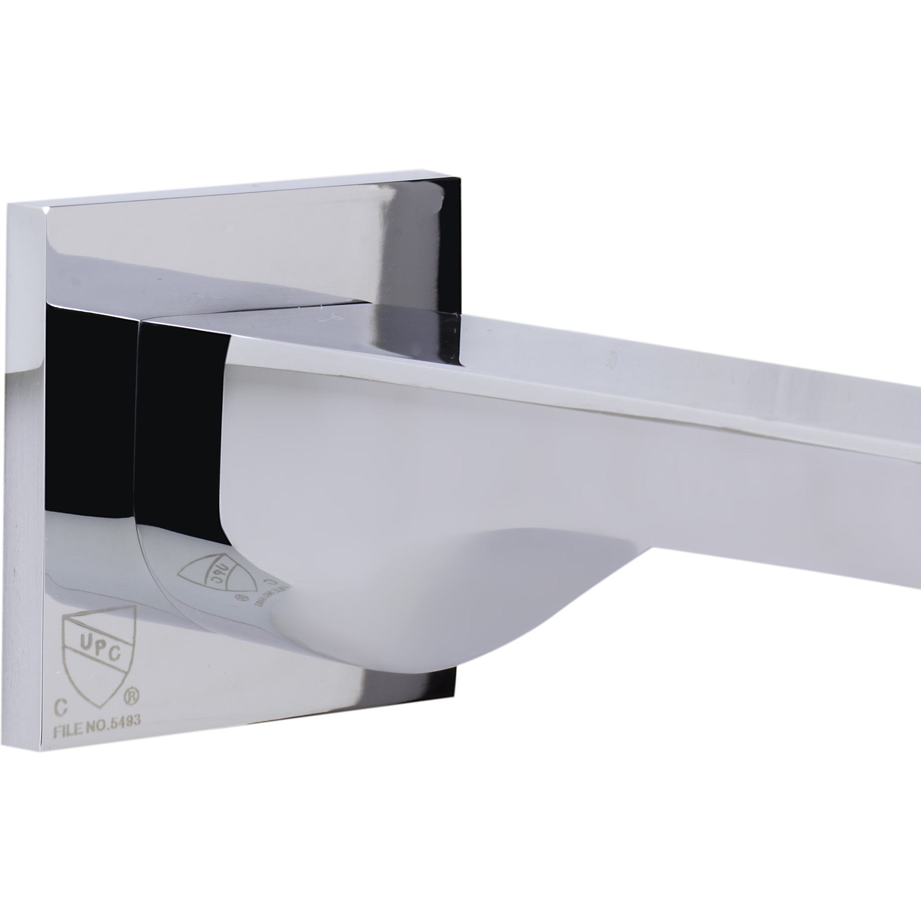 ALFI brand AB9201-PC Polished Chrome Wallmounted Tub Filler Bathroom Spout