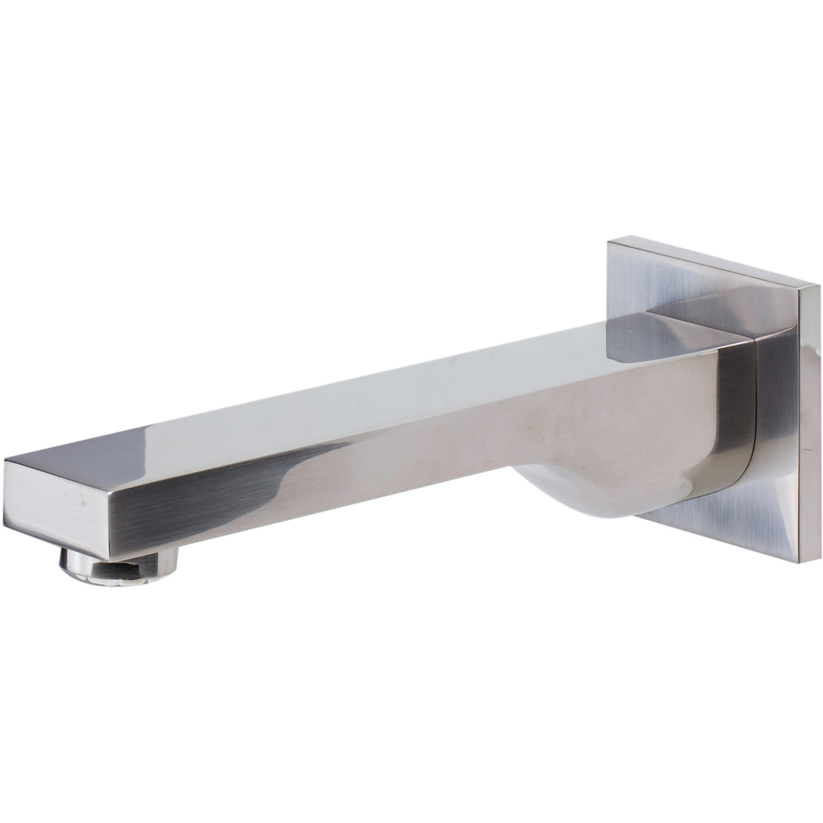 ALFI brand AB9201-BN Brushed Nickel Wallmounted Tub Filler Bathroom Spout
