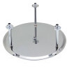 ALFI brand RAIN20R-PSS 20" Round Polished Solid Stainless Steel Ultra Thin Rain Shower Head