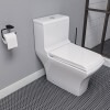 EAGO TB356 DUAL FLUSH ONE PIECE ECO-FRIENDLY HIGH EFFICIENCY LOW FLUSH CERAMIC TOILET