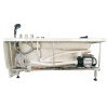 EAGO AM161-R  5' Single Person Corner White Acrylic Whirlpool Bath Tub - Drain on Right
