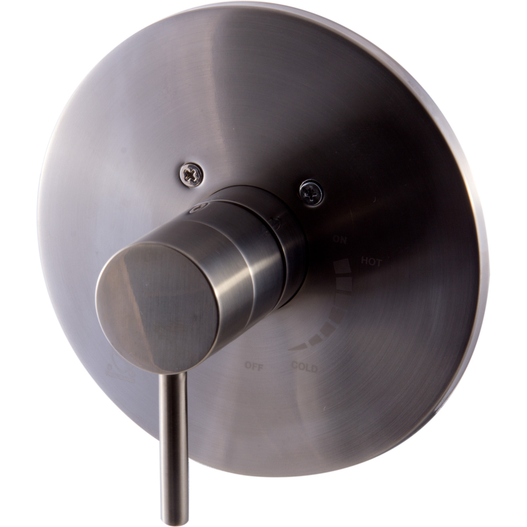 ALFI brand AB1601-BN Brushed Nickel Pressure Balanced Round Shower Mixer