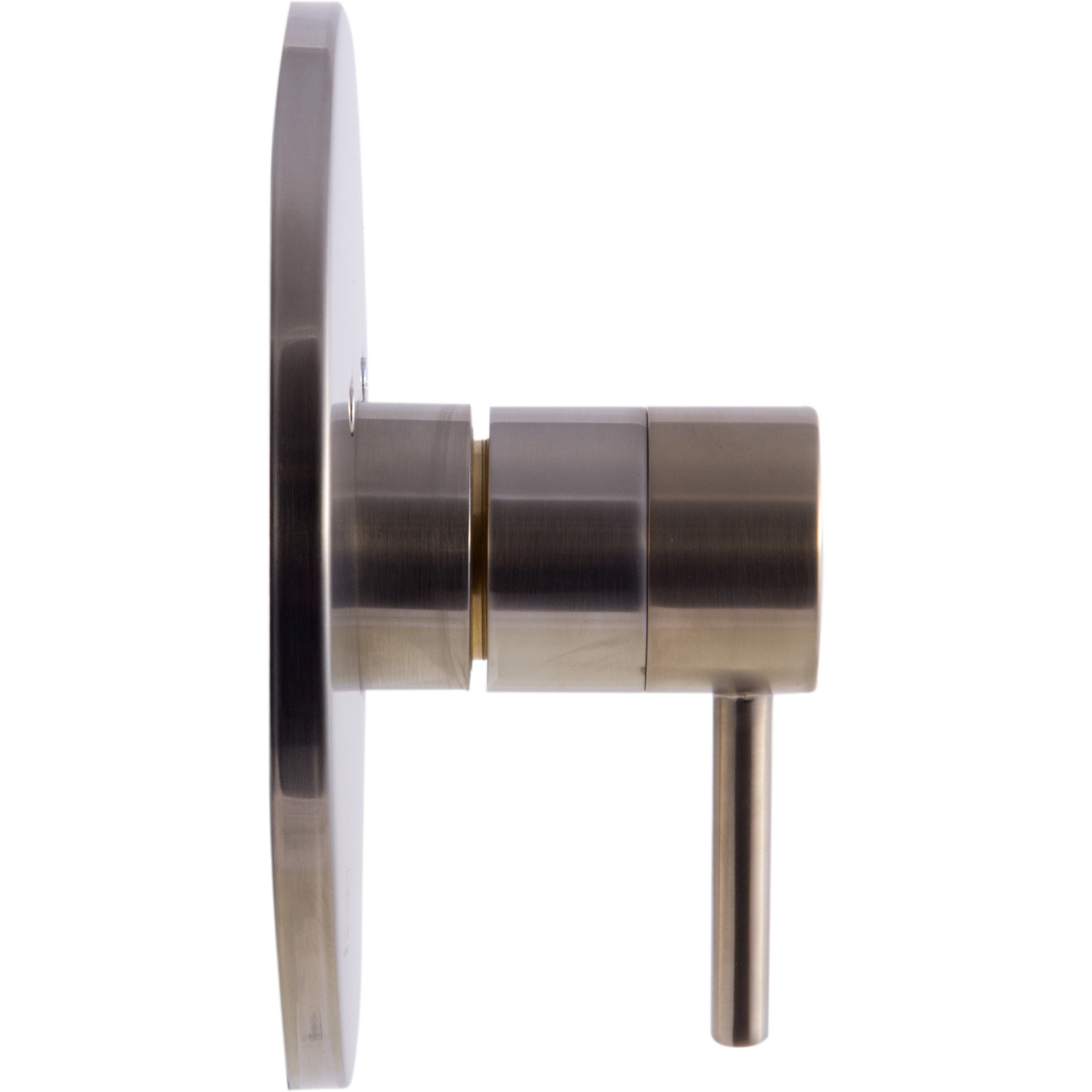 ALFI brand AB1601-BN Brushed Nickel Pressure Balanced Round Shower Mixer