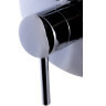 ALFI brand AB1701-PC Polished Chrome Pressure Balanced Round Shower Mixer with Diverter