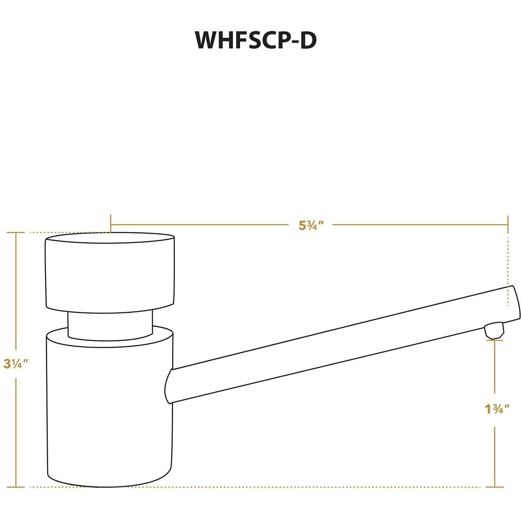 Utility Solid Brass Soap/Lotion Dispenser