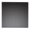 Matte Black Stainless Steel 24" Square Ultra-Thin Rain Shower Head