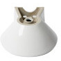 ALFI brand ABC113 White 17" Round Wall Mounted Ceramic Sink with Faucet Hole